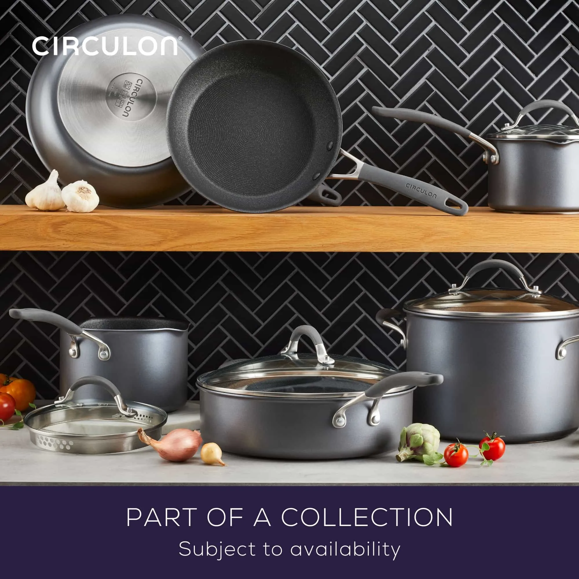 Circulon ScratchDefense Nonstick Induction Open Stirfy 34cm