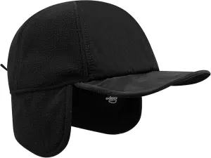 Clakllie Men's Winter Earflaps Baseball Hat - Cold Weather Trapper Ushanka Russian With Brim - Foldable Elmer Fudd