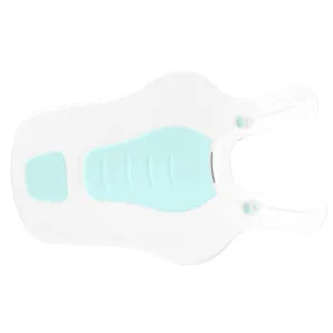 Clean Rinse Bather, Clean Rinse Baby Bather Multi Function Semi Circular Sink Portable Folding Ergonomic Wash Hip for Newborn for Home (Mint Green)