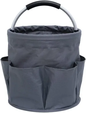 Cleaning Caddy Bag Foldable Bath Basket Beach Bag with Handles Large Capcacity with Outside Pockets 600D Oxford Cloth Waterproof Protable Multi-functional for Outdoor Travel and Household Storage