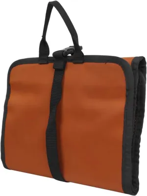 Climbing Gear Storage Bag, Foldable with Zipper Waterproof Chalk Bag Nylon Webbing Hanging Rope Gear Bag for Outdoor Climbing