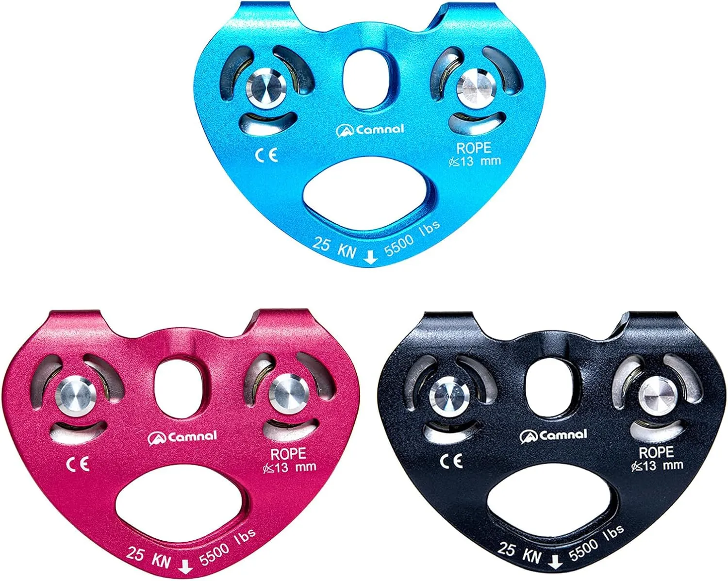 Climbing Pulley Trolley Professional Mountaineering Equipment Caving Tool Climbing Pulley for Outdoor Rock Climbing Use Climbing Pulley
