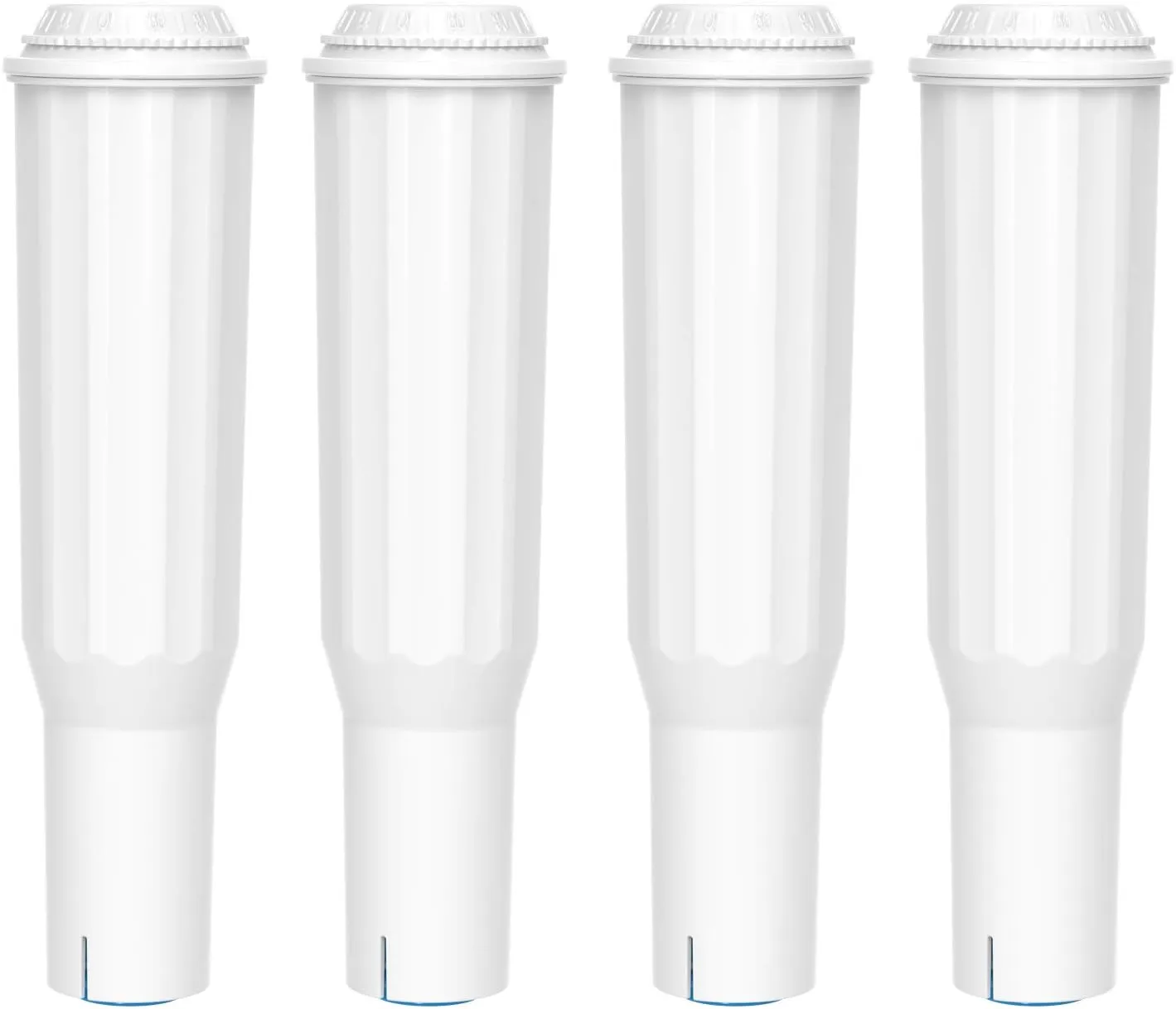 Coffee Machine Filter, Replacement for Jura® Clearyl White, 64553, 7520, 60209, Compatible with Jura F7, F8, Z5 Automatic Coffee Machine Including Various Models of Nespresso®, Impressa®, 4 Pack