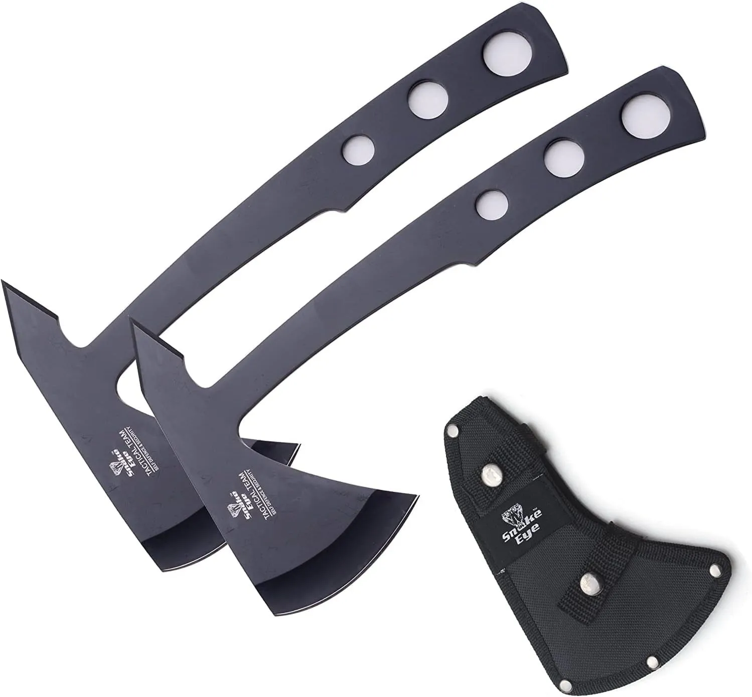 compact stainless steel tomahawk axe for camping & survival