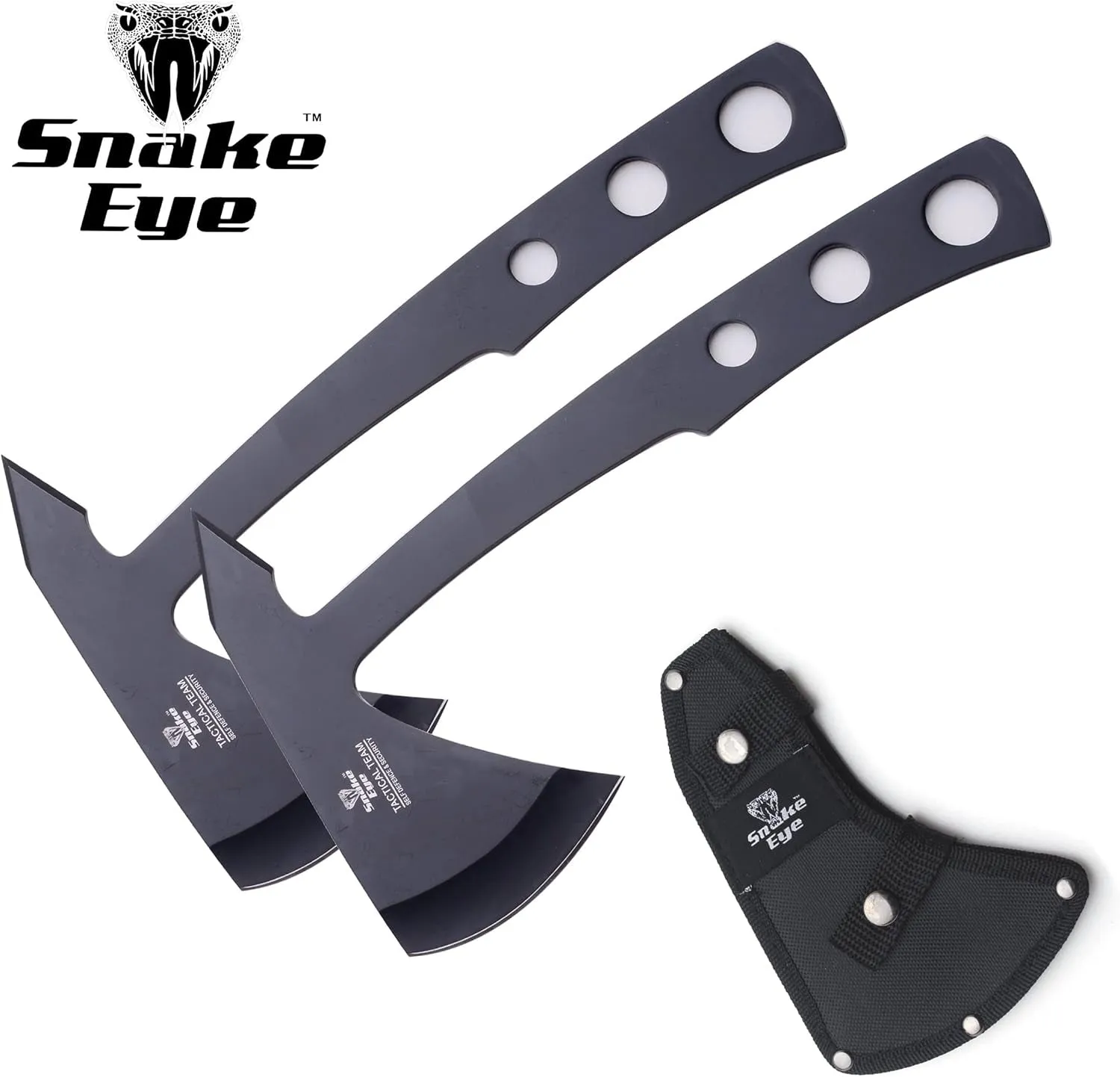 compact stainless steel tomahawk axe for camping & survival