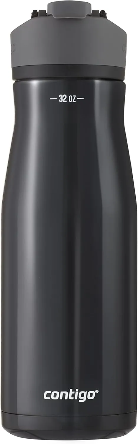 Contigo AUTOSEAL Licorice 32oz Water Bottle Ideal for biking cycling sports and outdoor excursions