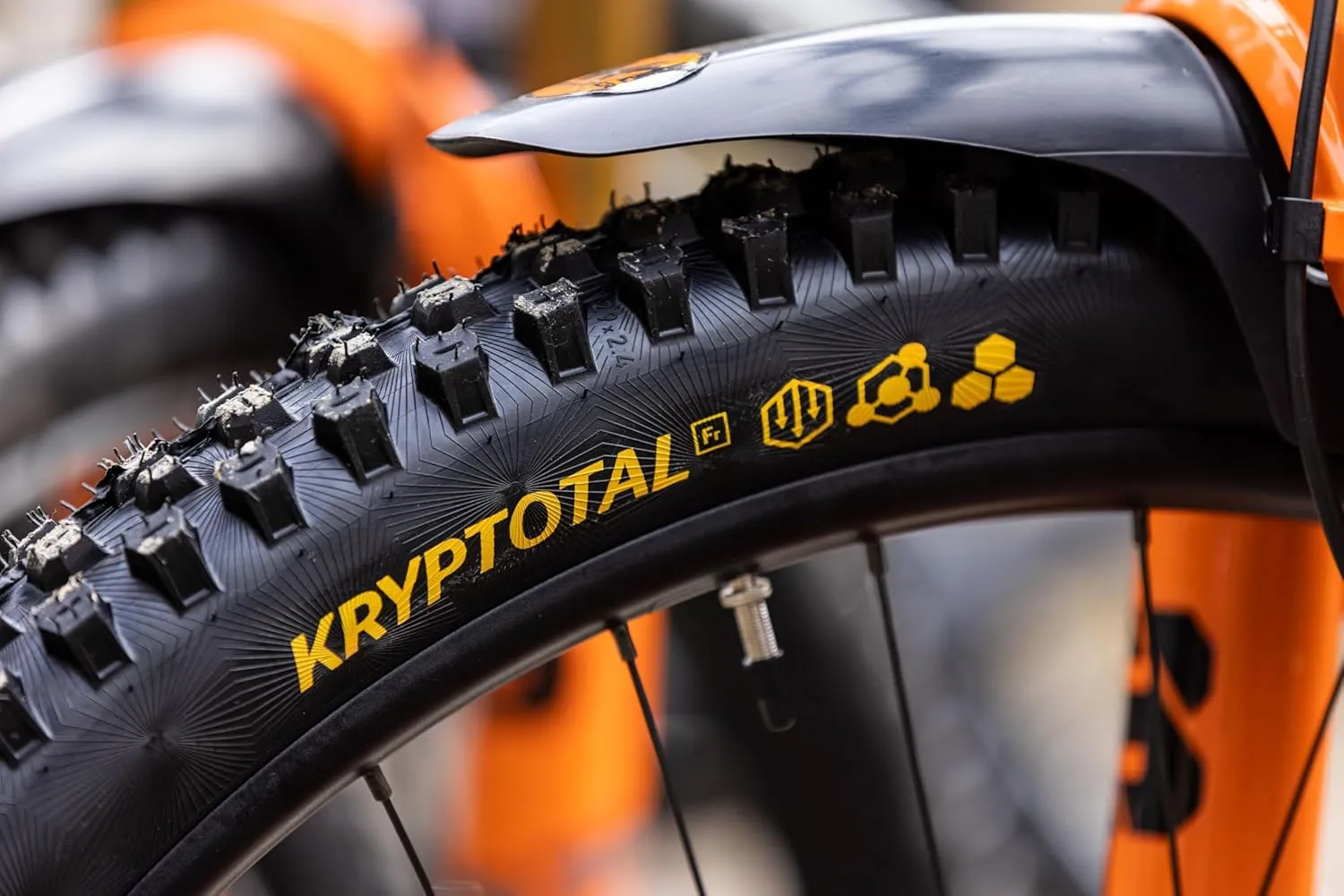 Continental Kryptotal Rear - Tubeless Ready Mountain Bike Tire - Specialist for Mixed Terrain and Conditions