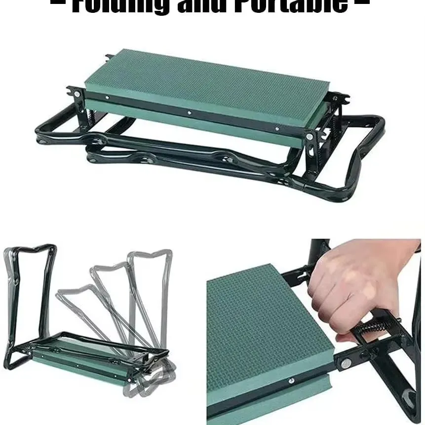 Convenience Comfort Folding for Plug-and-play & – Customer-favorite Every Gardener Kneeler & Stool Gardenmate