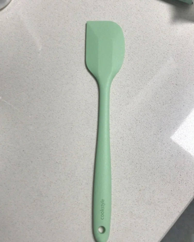 cookstyle Non-Stick Heat Resistant Silicone Spatula Set, Small &  Large Spatulas