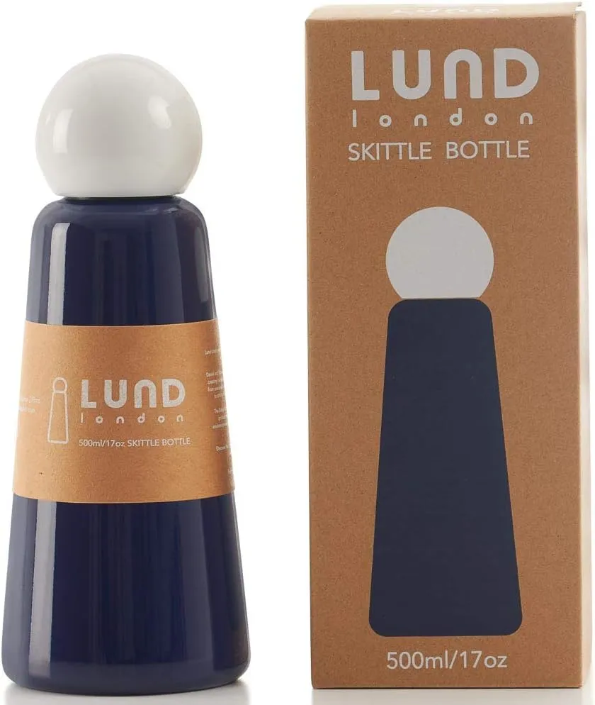 Cool Sports Bottle Indigo & White 500ml Skittle Bottle Original