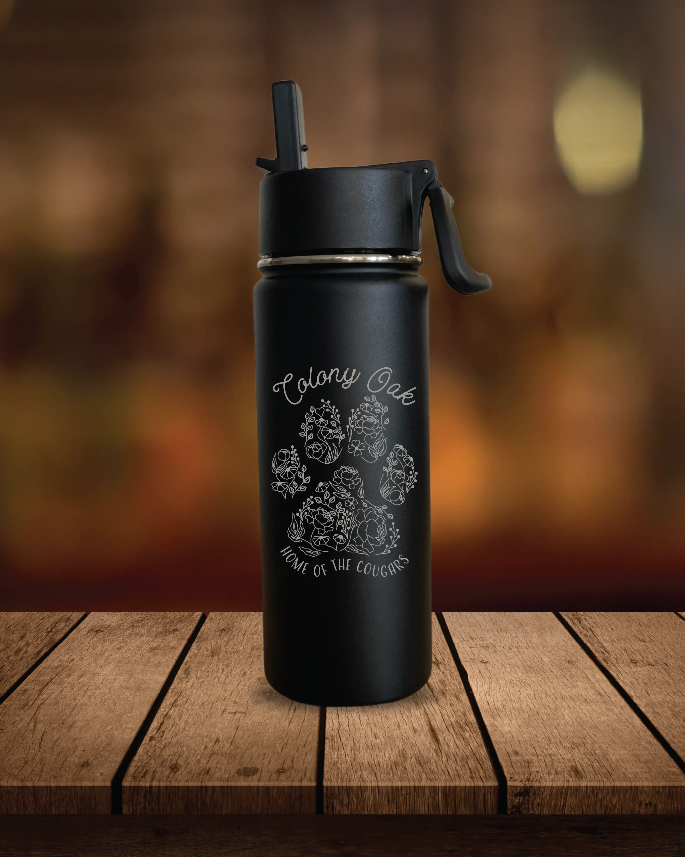 Cougars Insulated Water Bottle