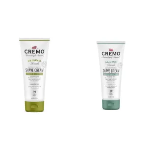 Cremo Barber Grade Sage & Citrus and Silver Water & Birch Shave Creams, Ultra-Slick Shaving Cream for Men, 6 Fl Oz Each