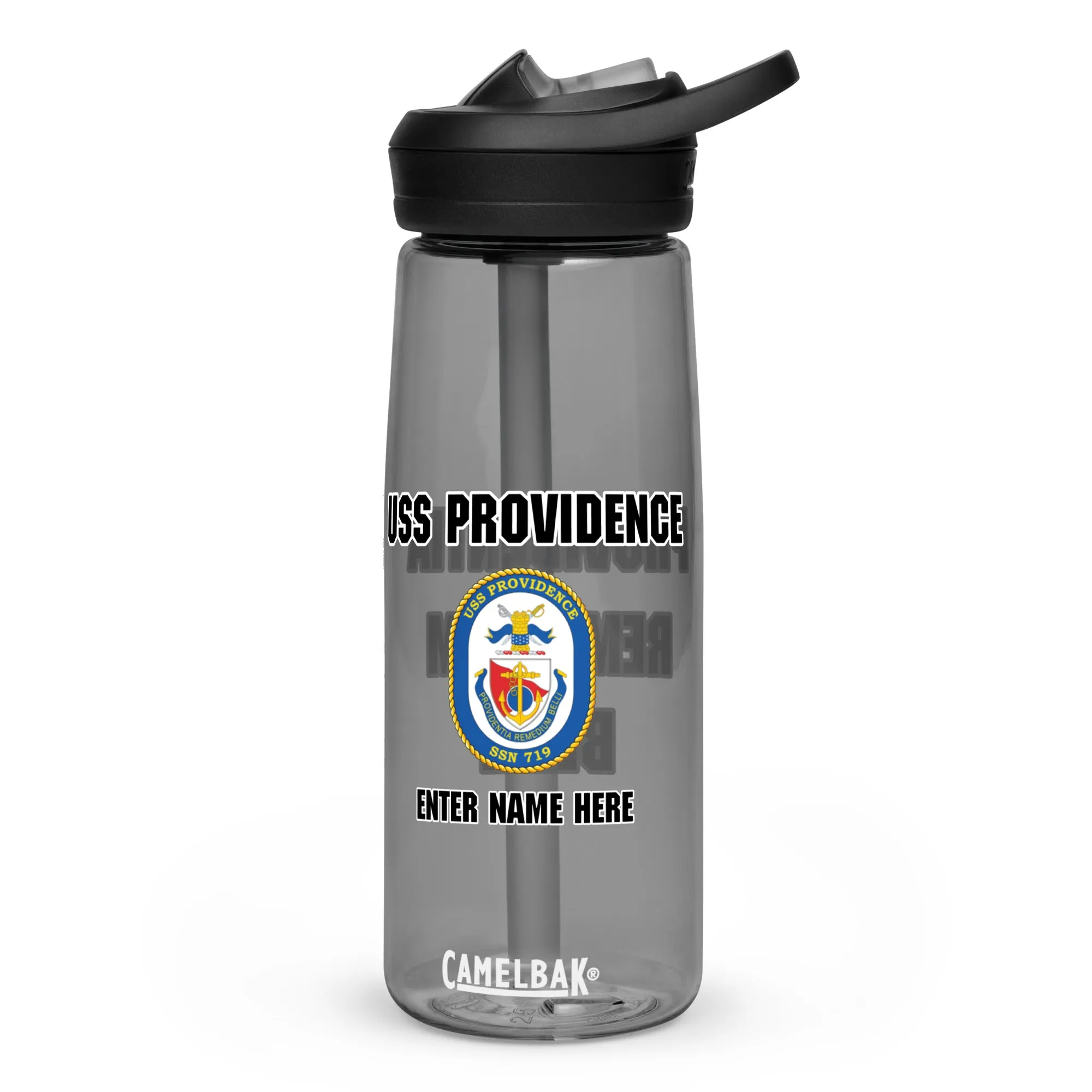 Customizable USS PROVIDENCE (SSN-719) Sports water bottle
