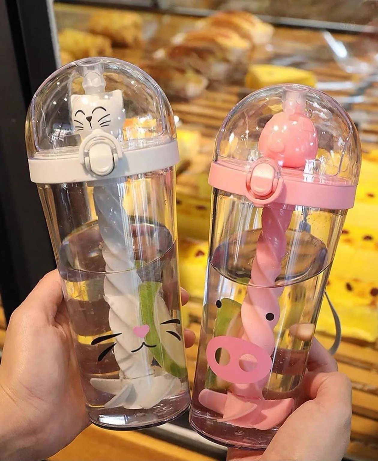 Cute Cartoon Stir Bottles