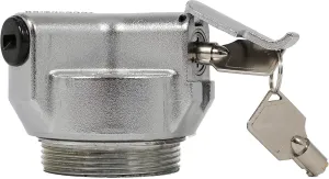 DEE ZEE DZGASCAP3 Locking Stainless Steel Transfer Tank Vented Cap