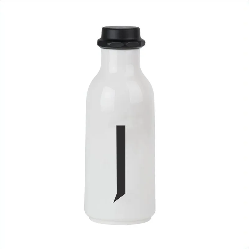 Design Letters Water Bottle - J