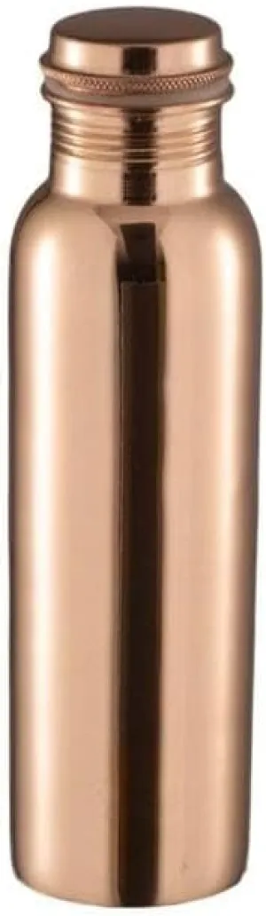 Designer Copper Bottle | 1 Litre | 100% Pure Copper | Leak Proof & BPA Free | Office Bottle | Boosts immunity| Supports Digestive & Liver Health