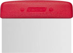 Dexter-Russell 17303R: 6" X 3" Dough Cutter/Scraper, Red Handle