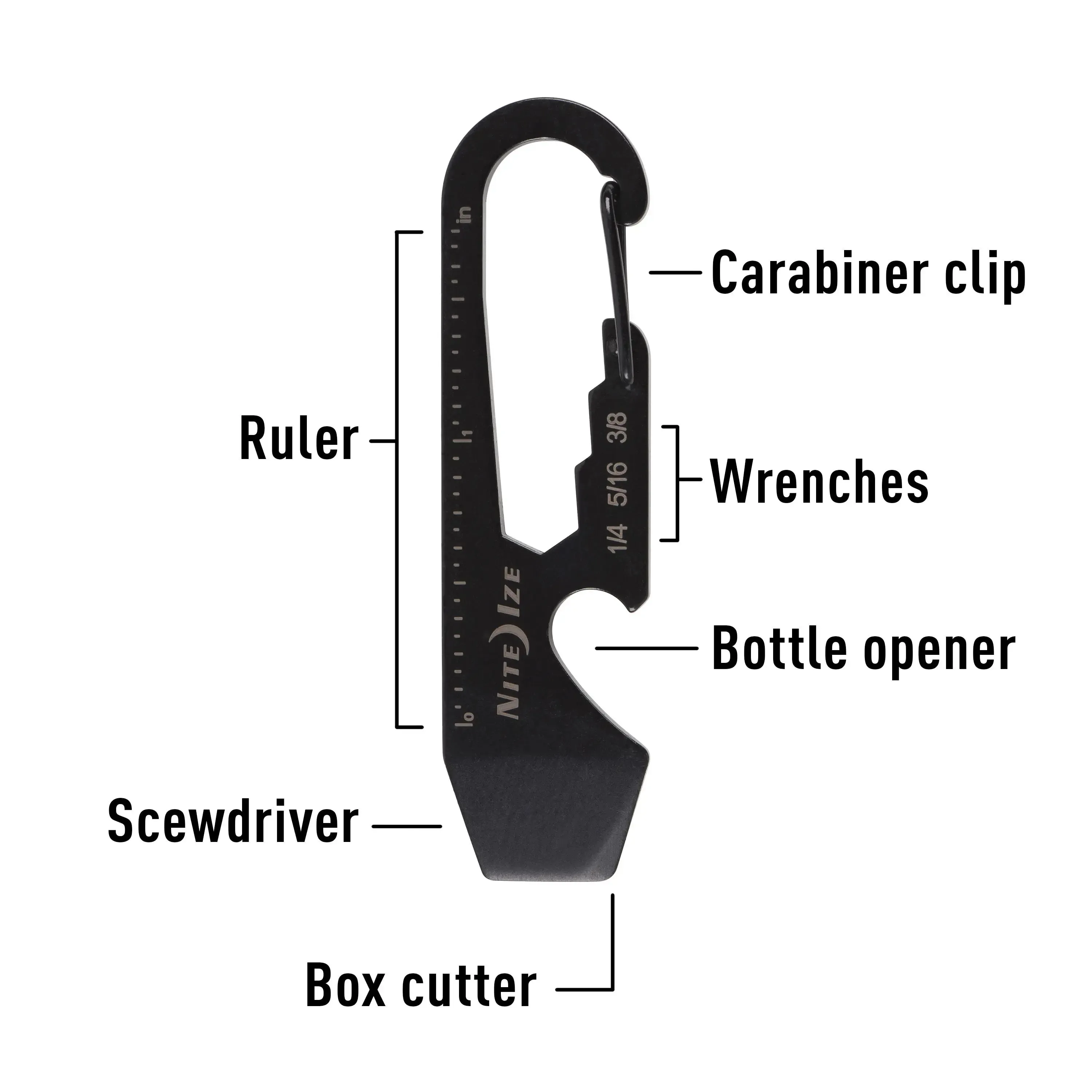 DoohicKey® Key Tool - Black