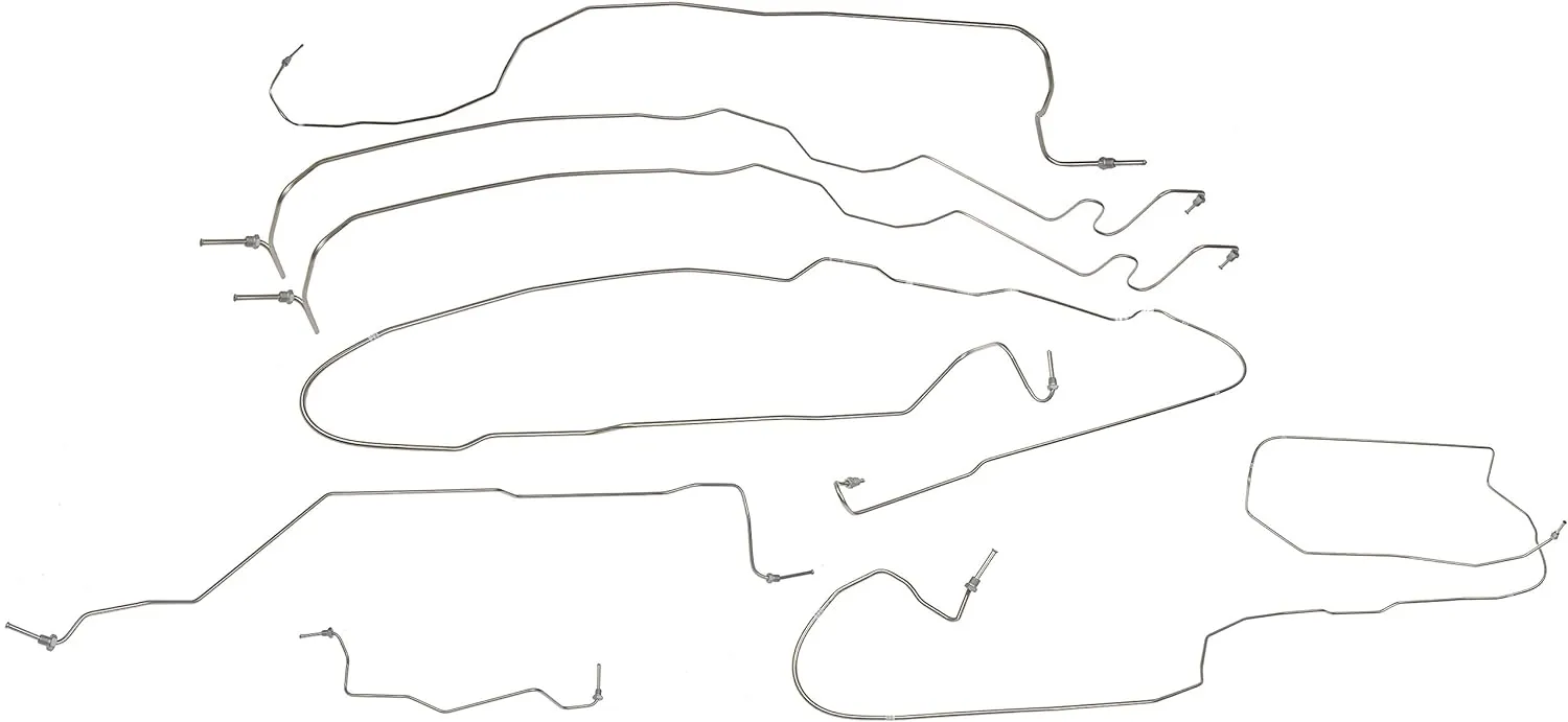 Dorman 919-121 Stainless Steel Brake Line Kit Compatible with Select Chevrolet/GMC Models (OE FIX)