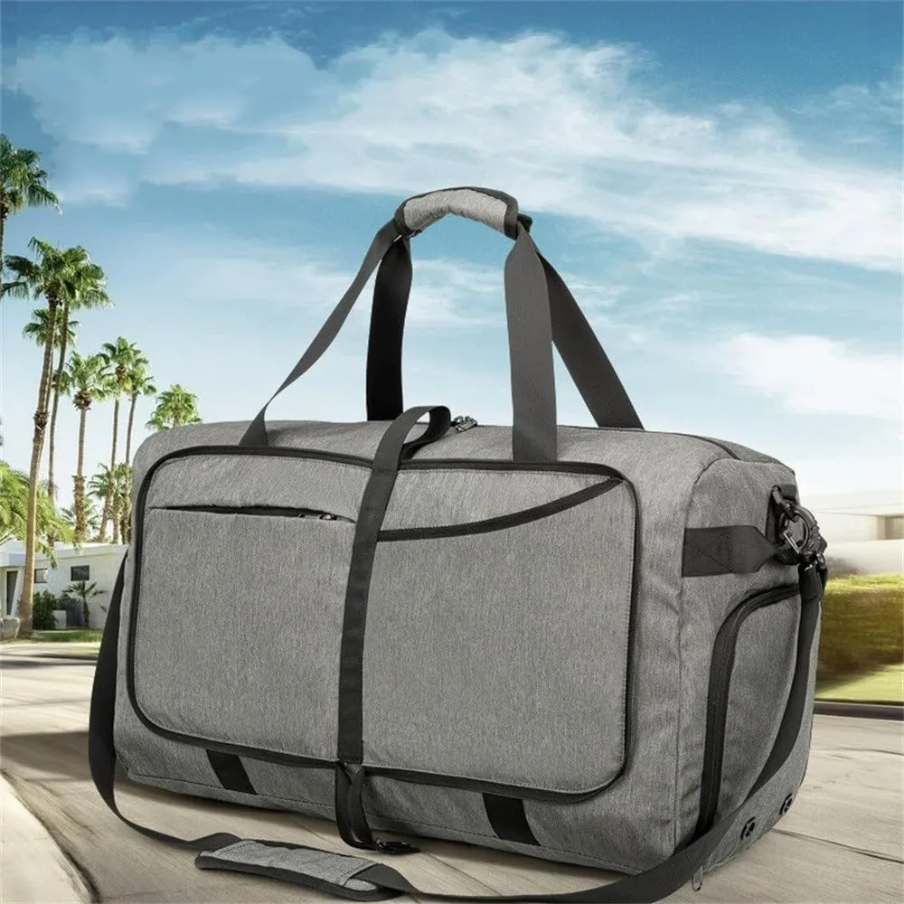 Duffle Bag Male Outdoor Travel Waterproof Handbag Storage Bag Foldable Travel Bag for Travel, Workout