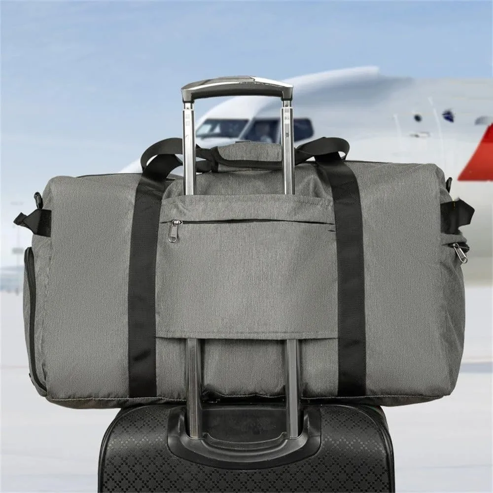 Duffle Bag Male Outdoor Travel Waterproof Handbag Storage Bag Foldable Travel Bag for Travel, Workout