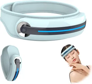 Electric Head Massager Scalp Stress Relax with Heat, Air Bag Massage, Vibration and Bluetooth Music for Forehead and Temple Massage, Relaxing Gifts for Her, Him