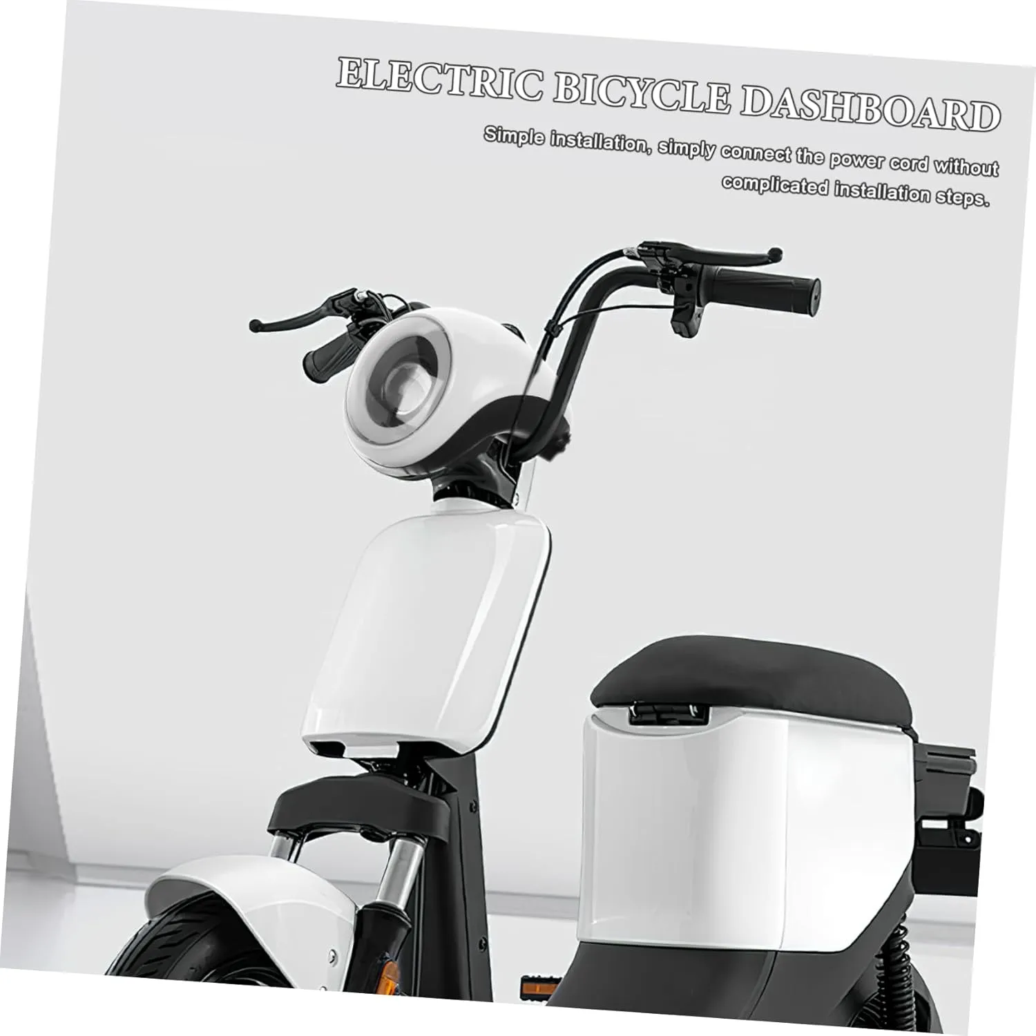Electric Scooter Headlamp 48v Led Headlight Battery Indicator and Horn for Scooter Supply