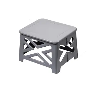 [Ellniges]【Car Foldable Toilet Stool】High Capacity 440lbs - Portable Commode with Leakproof Design for Outdoor Adventures, Road Trips, Tent Use - Compact Anti-Slip Base & Quick Setup