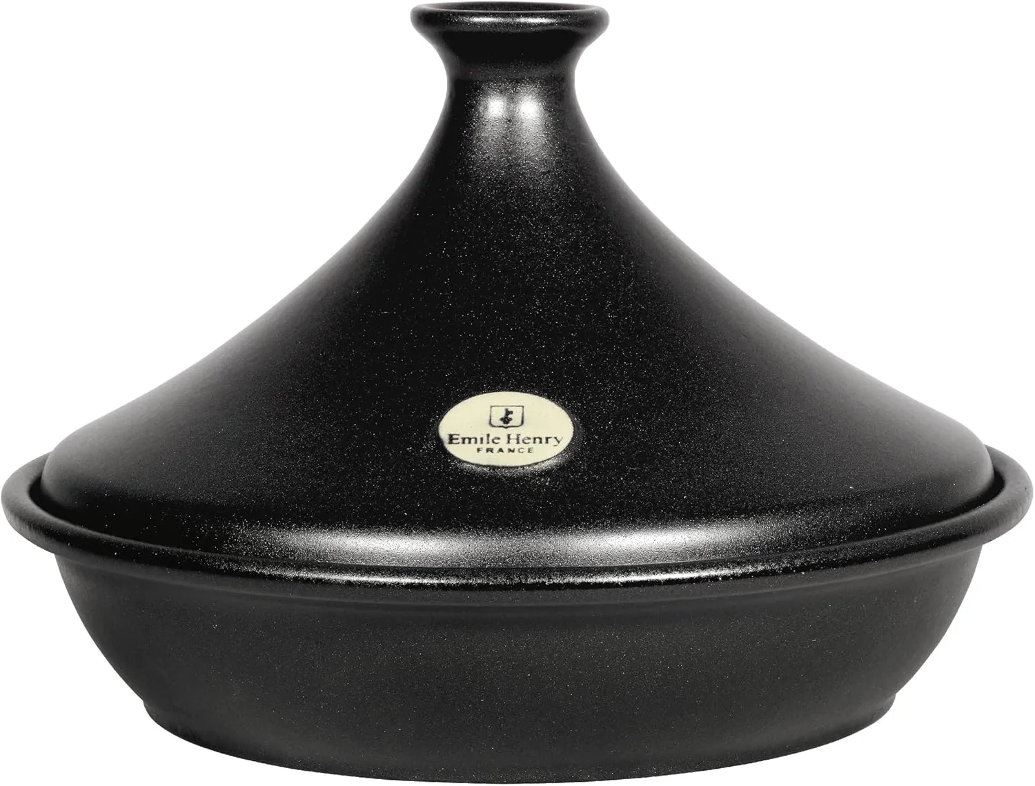 Emile Henry Flame Top 2.6 Quart Tagine, Black