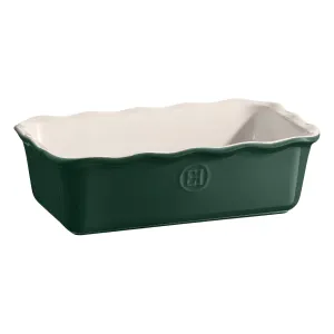 Emile Henry Made in France Modern Classics Loaf Dish, Evergreen