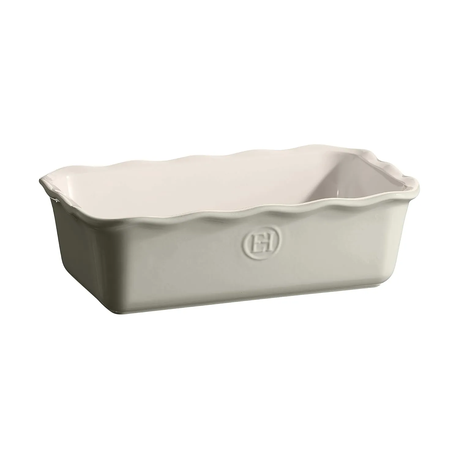 Emile Henry Pearl Gray Modern Classic Loaf Pan, 10 x 5.8 x 3.1 inches / 1.4 qt