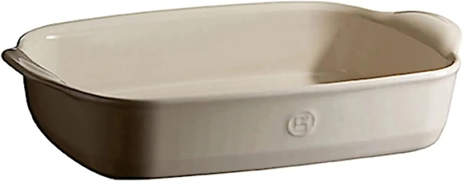 Emile Henry THE RIGHT DISH LARGE RECT. BAKING DISH 14.2 x 9.1|CLAY