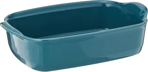 Emile Henry Ultime Individual Rectangular Oven Dish, Mediterranean Blue