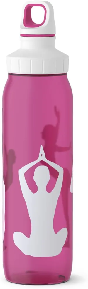 Emsa Drink2Go PP 518299 Unisex Adult Drinking Bottle, Pink, One Size
