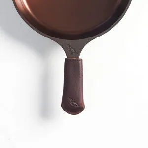 Extended Leather Skillet Sleeve