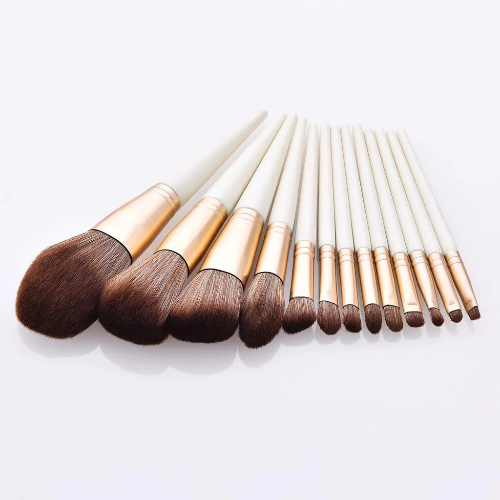 Eyebrow Foundation Makeup Eyeshadow Tools 13PCS Brush Sets Cosmetic Brush Brush Boar Hair Brush (Multicolor, One Size)