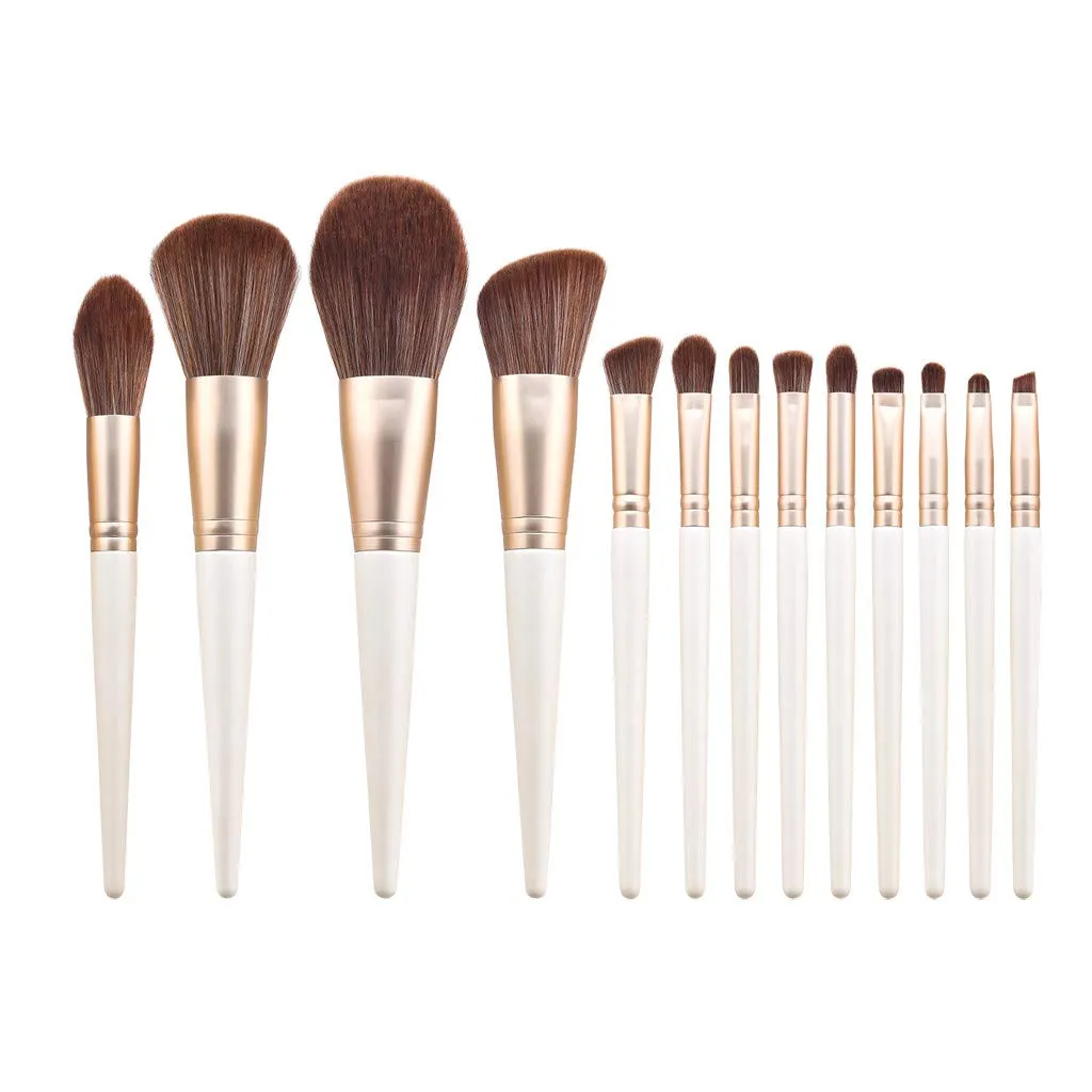 Eyebrow Foundation Makeup Eyeshadow Tools 13PCS Brush Sets Cosmetic Brush Brush Boar Hair Brush (Multicolor, One Size)