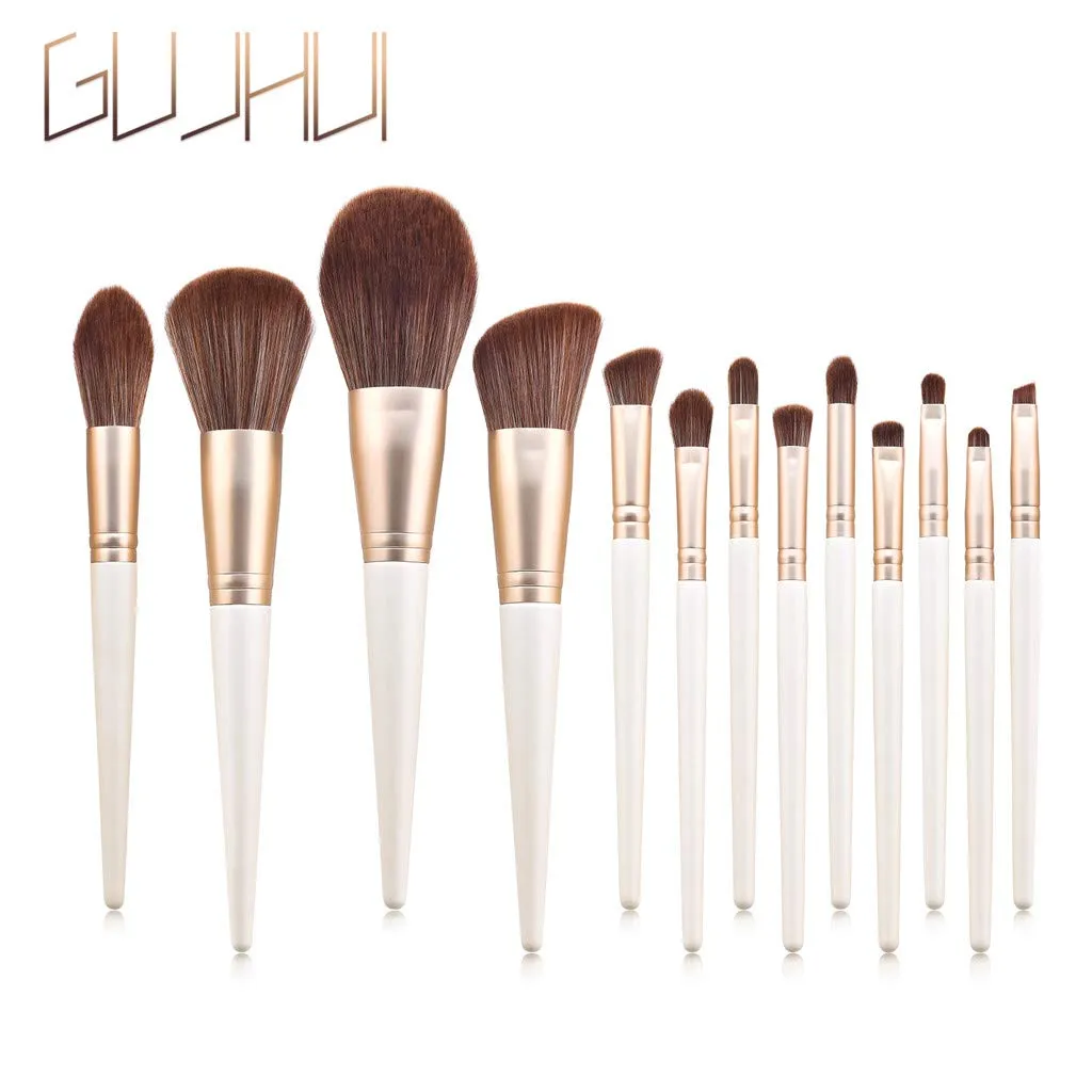 Eyebrow Foundation Makeup Eyeshadow Tools 13PCS Brush Sets Cosmetic Brush Brush Boar Hair Brush (Multicolor, One Size)