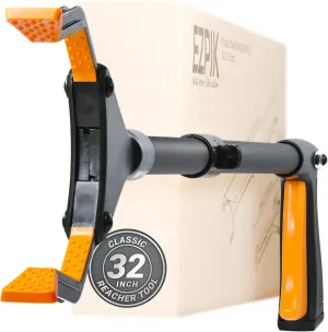 EZPIK Classic 32" Flexible Folding Grabber Tool for Elderly   Magnets, Reacher for Disabled & Seniors Heavy Duty Rotating Grippers for Reaching Underneath, Trash Grabbers & Pickers for Mobility