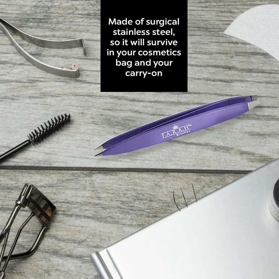 F.A.R.A.H Z-Tweeze Dual Ended Tweezer (Hey Violet)