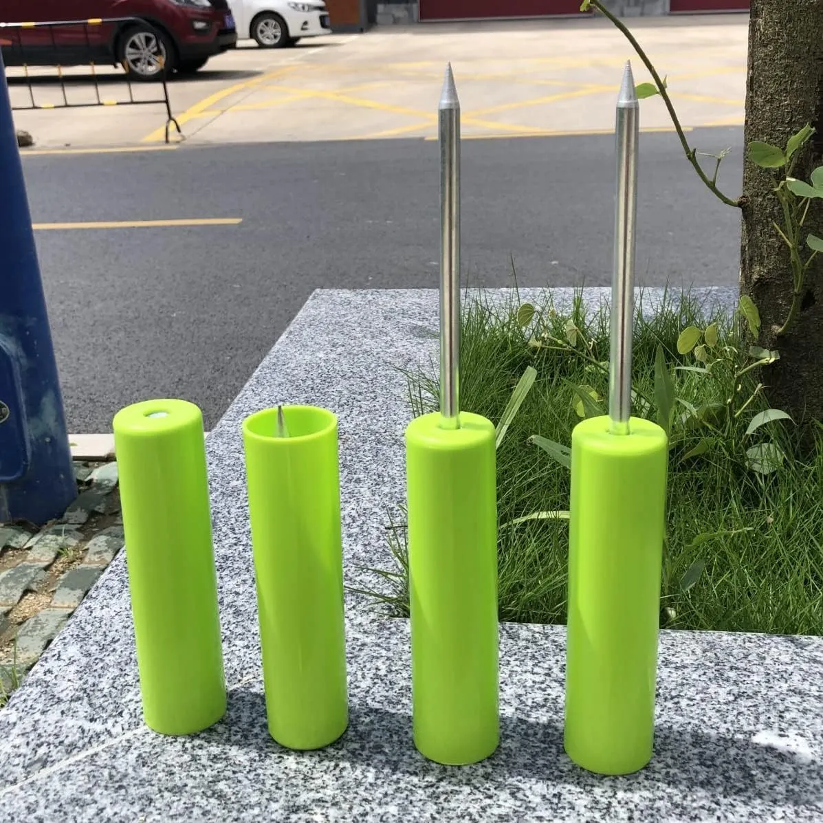 Fishing Rod Holder, Fishing Pole Holders Ground, Rod Holders for Bank Beach Fishing, Beach Support Stand Reinforced PVC, Without Hurting The Rod Holder, Alarm Bells…