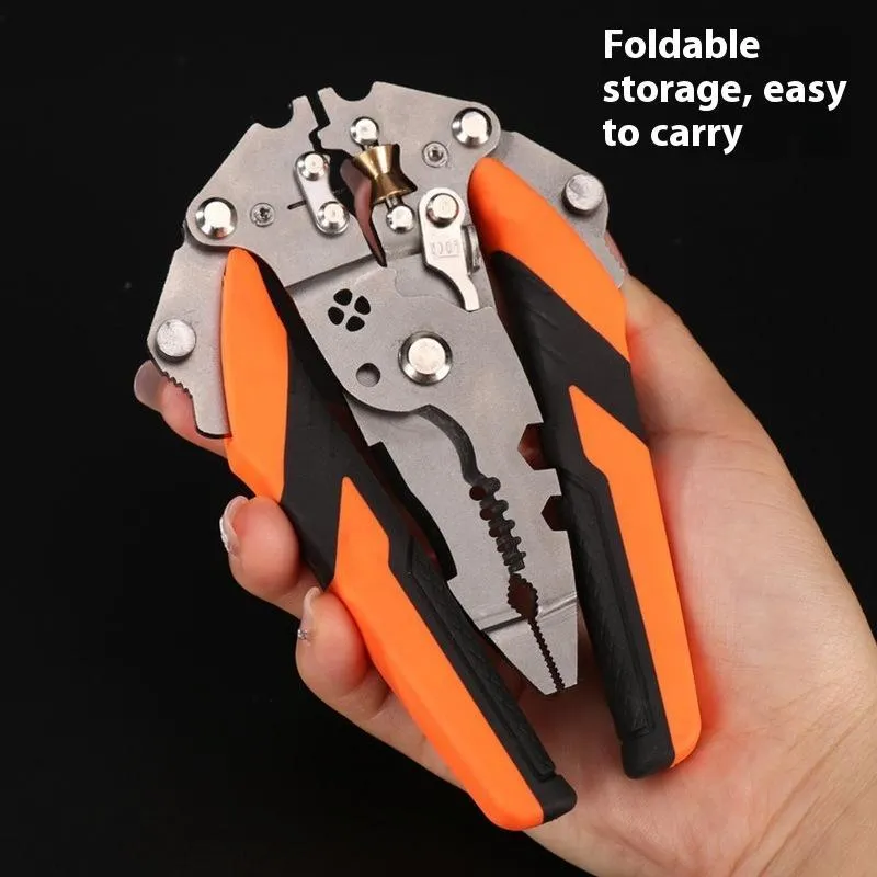 Foldable 12-in-1 Multi-functional Wire Cutting Pliers