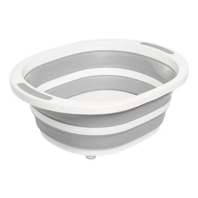 Foldable 3-in-1 Dish Tub  Cutting Board - Multifunction Kitchen Tool