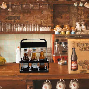 Foldable Beer Carrier Bottle Holder
