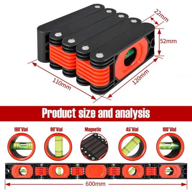 Foldable Level Ruler