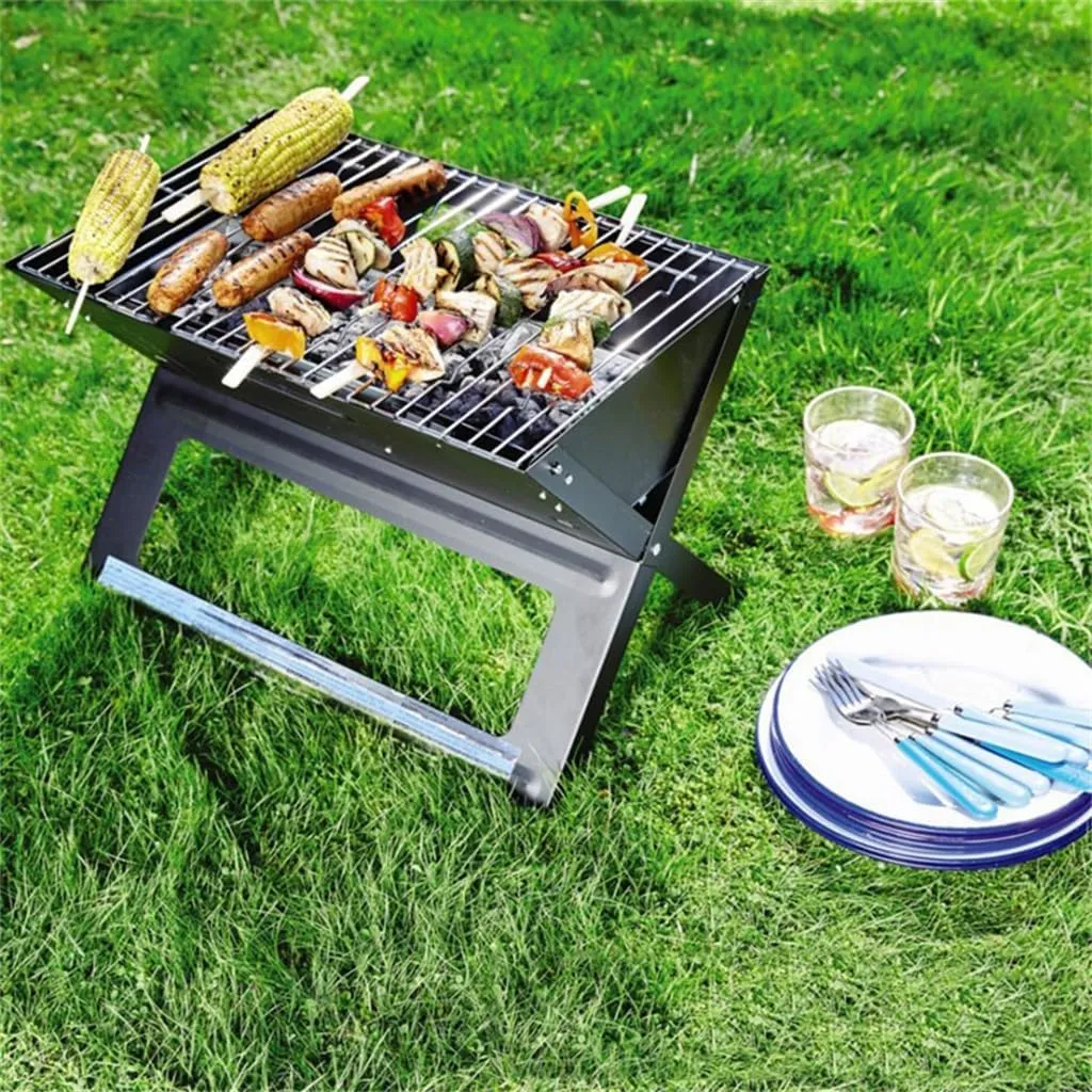 Foldable Oven Outdoor Barbecue Oven Camping Outdoor Barbecue Rack Barbecue Oven
