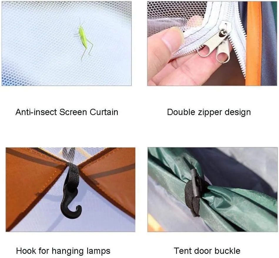 Foldable Single-Door Automatic Quick-Opening Outdoor Travel Camping Tent Beach Sun Shelter