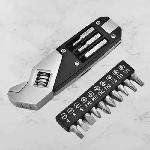 Foldable Stainless Steel Wrench Tool Set - Pro Expert Mechanic Tools
