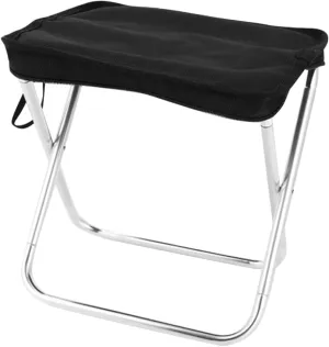 Folding Camping Chair Multi-Purpose Outdoor Bench Compact for Travel Sturdy Aluminum Portable